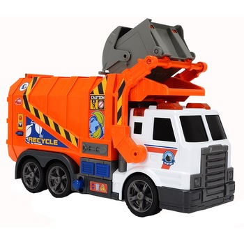 Camion de gunoi Dickie Toys cu lumini si sunete Camion de gunoi Dickie Toys cu lumini si sunete