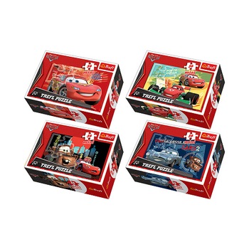Puzzle mini Trefl, Cars, 54 piese Puzzle mini Trefl, Cars, 54 piese