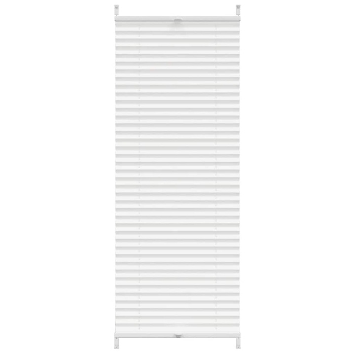 Jaluzea plisse vidaXL, alb, 50x100 cm, pliuri 240589