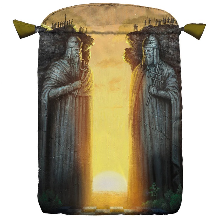 Tarot ajándéktáska, Lo Scarabeo, bársony, In Between, 22 x 16 cm, többszínű