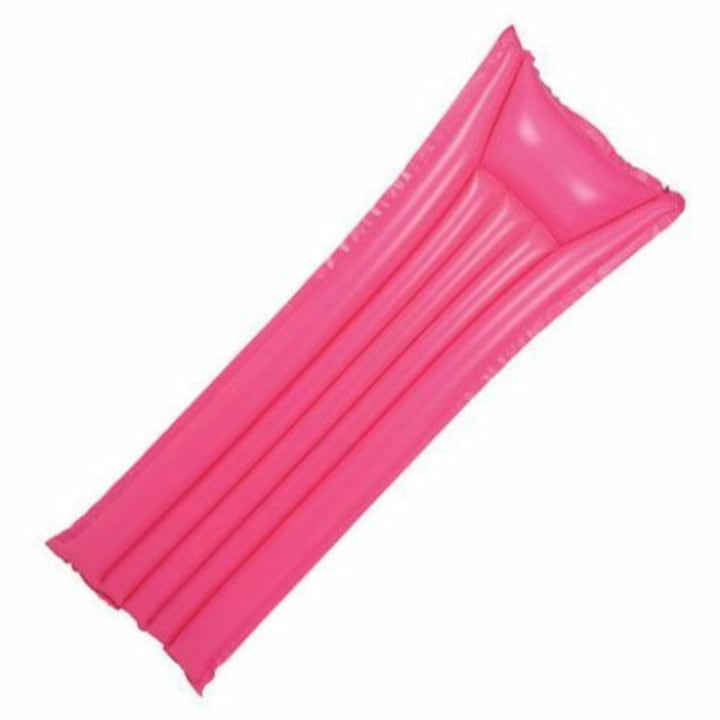 Felfújható matrac úszáshoz, Zola®, 183x76x18 cm, rózsaszín