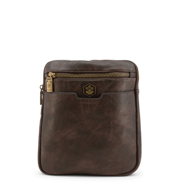 Geanta de umar barbati Lumberjack THOMAS LK1423_01, Maro