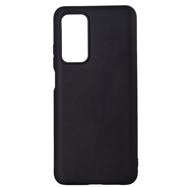 Husa de protectie Spacer pentru Xiaomi Mi 10T Pro 5G, material flexibil TPU, Negru