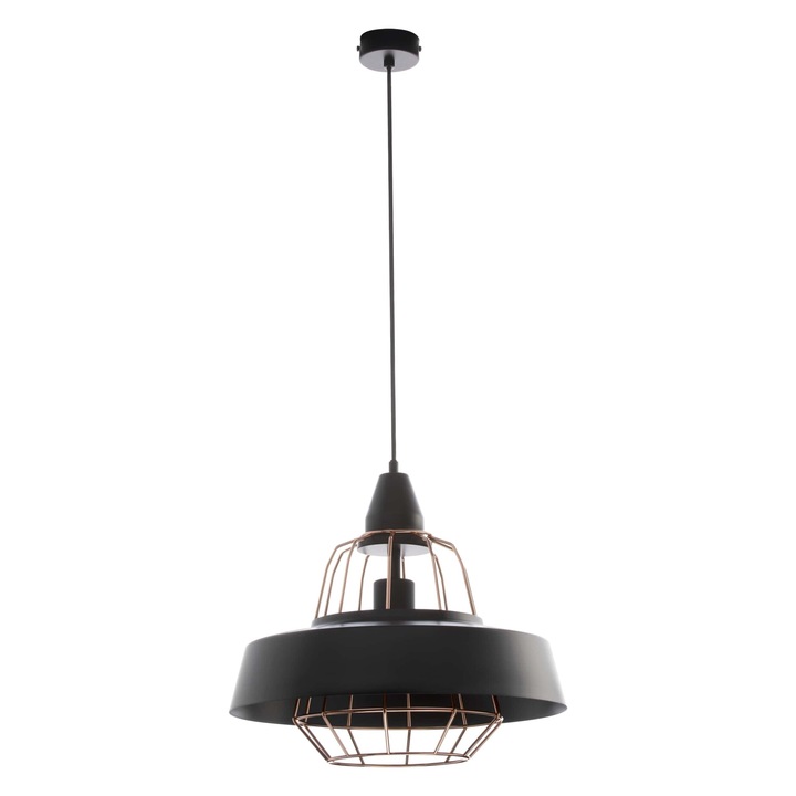 ADVITI Rocco 1p AD-LD-6223BCE27 Függesztett lámpatest, E27, maximum 60W, fekete