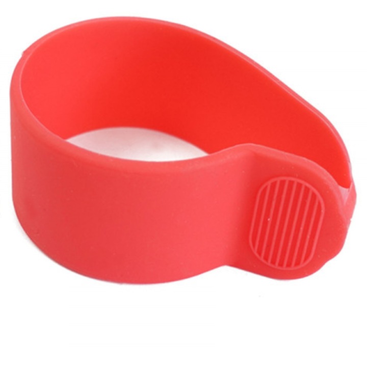 Husa din silicon pentru acceleratie, Rosu