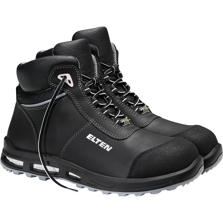 Ghete protectia muncii Elten Reaction XXT, Negru, 43 EU