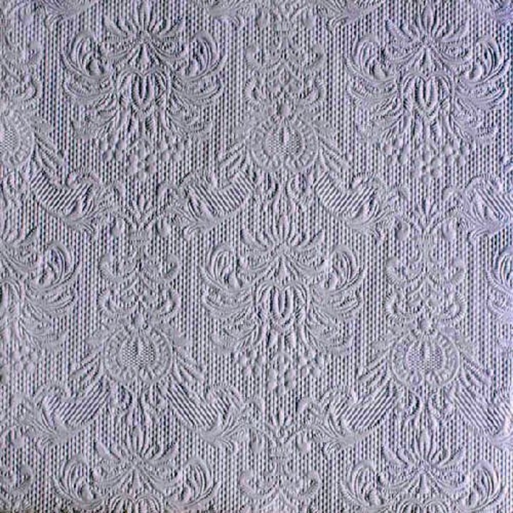 Elegance servetel hartie in relief albastru deschis 33x33cm, 15 buc