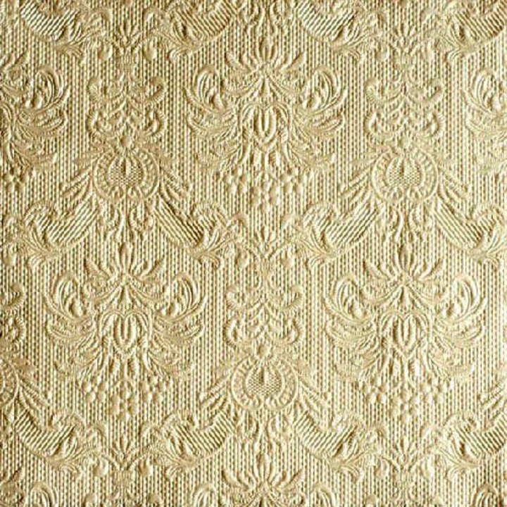 Set 15 servetele, Ambiente, 33 x 33 cm, Auriu