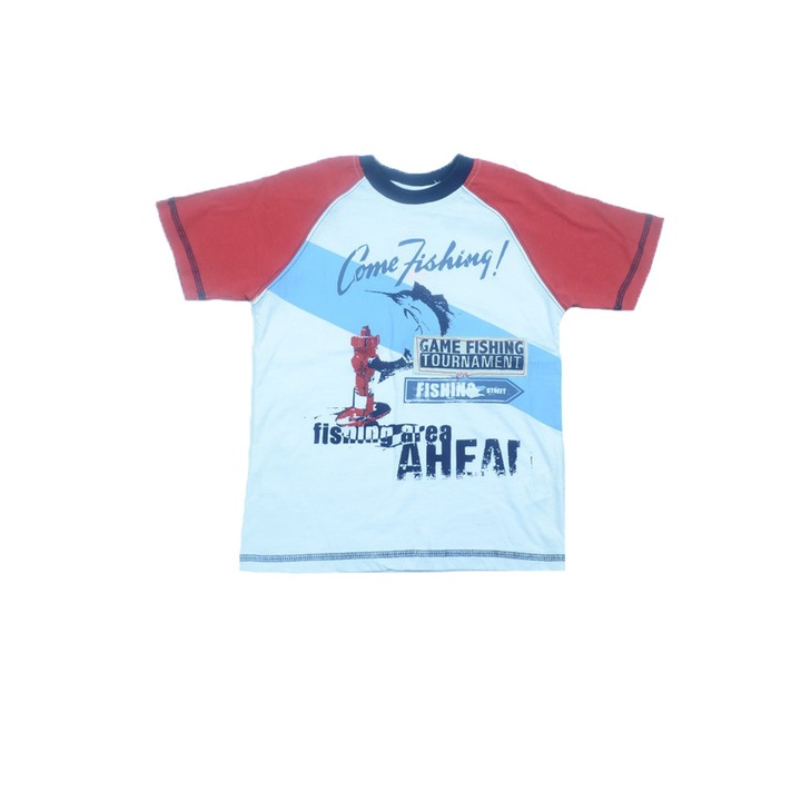 Tricou cu maneca scurta pentru baieti Wendee DY DY 101240-1R-122, Multicolor 17660