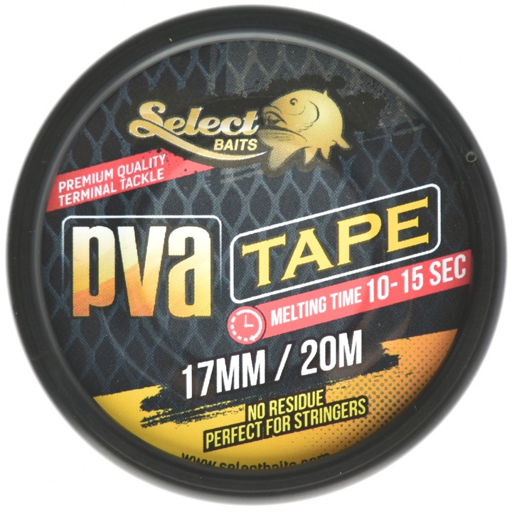 Разтворима лента Select Baits PVA Tape, диаметър 17мм, дължина 20м