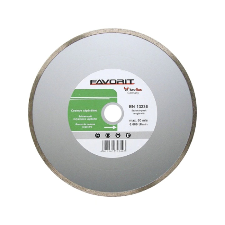 Toroflex FAVORIT CONTINUE диамантен диск, 180x25,4 (010301-0045)