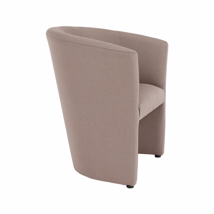 Fotel púderrózsaszín textil kárpittal Cuba 65x60x77 cm