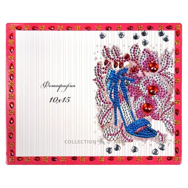 Креативен комплект Collection DArt Рамка за снимка, Декоративни кристали, Нежно