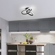 LED полилей, Лампа за инструменти, Алуминий, 24x14x10 см, Черен