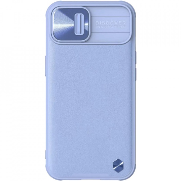 CamShield hátlap bőr lila kameravédelemmel APPLE iPhone 13