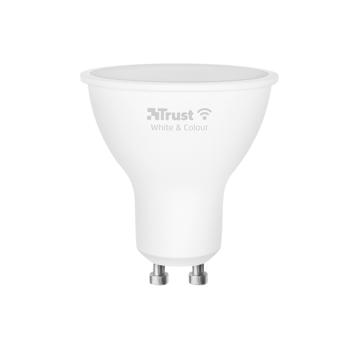 Bec, TRUST, Smart, WiFi, LED, GU10, 5W, 50 x 50 x 54 mm