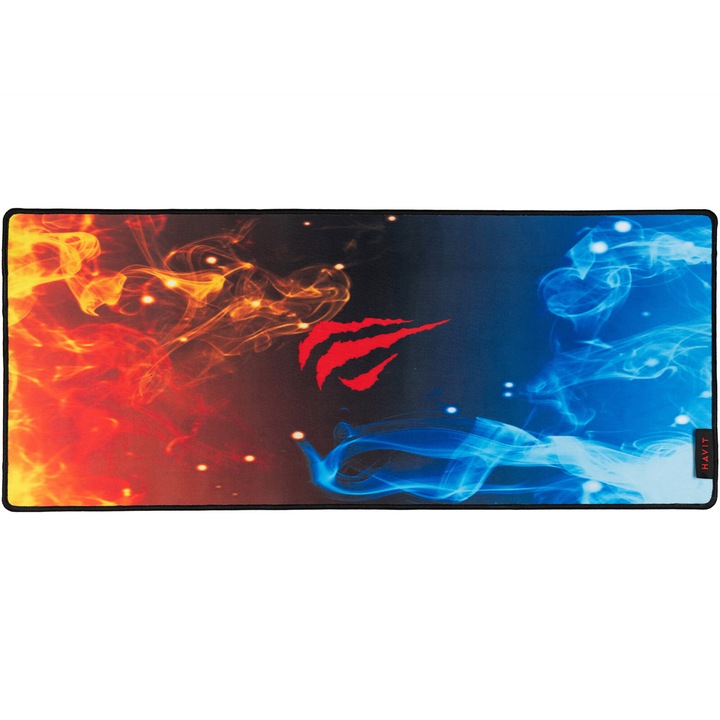 Mousepad gaming HAVIT MP845, 700x300x3mm, material textil cu baza cauciucata anti-alunecare, Multicolor