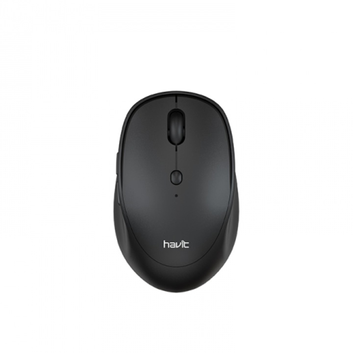 Безжична мишка, Havit, 1600 DPI, черна