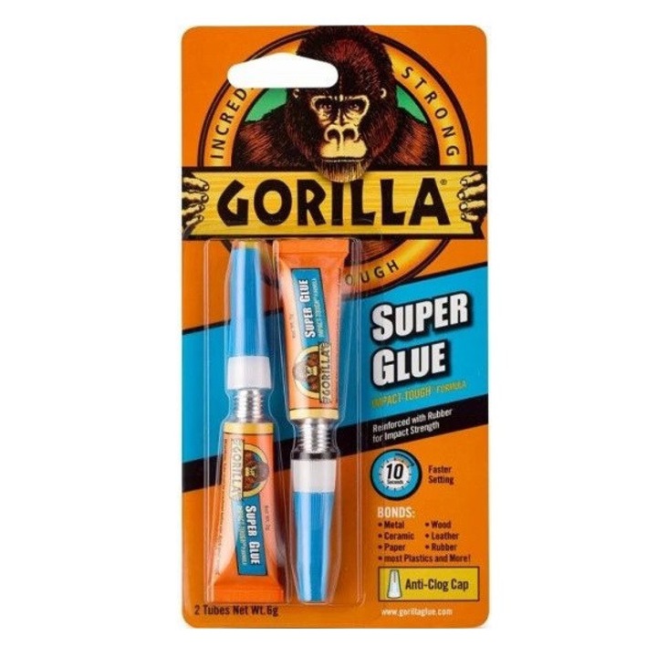 Gorilla Super Glue Pillanatragasztó 2x3gramm
