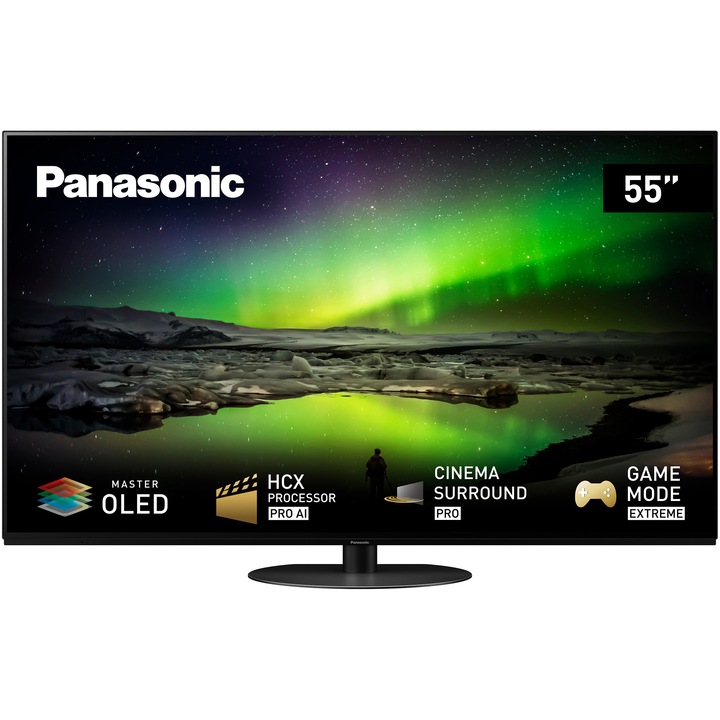 Televizor Panasonic OLED TX-55LZ1000E, 139cm, Smart, 4K Ultra HD, Clasa G