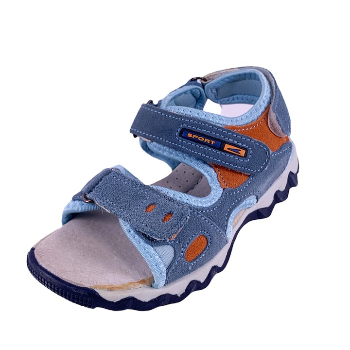 Детски спортни сандали Chippo Youth 76222935, 29-35, Естествена кожа, Светлосин