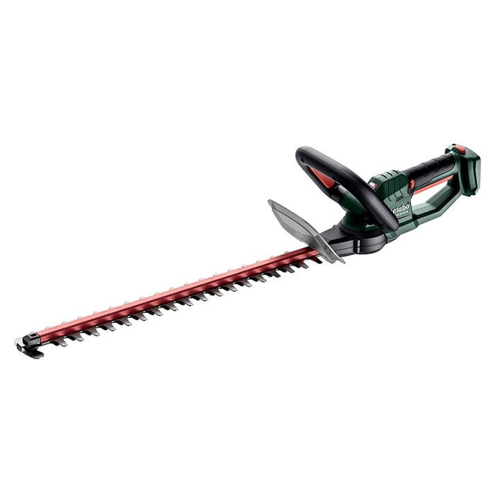 Ножица за жив плет Metabo HS 18 LTX 55, съвместима с батерия Li-Power 18V, дължина на острието за жив плет 55 см