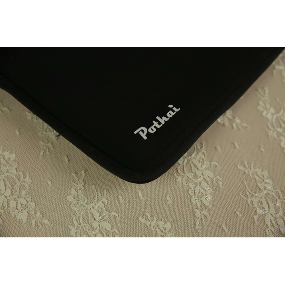Husa laptop, Pothai, Poliester, Compatibila cu 11-11.6'', Negru
