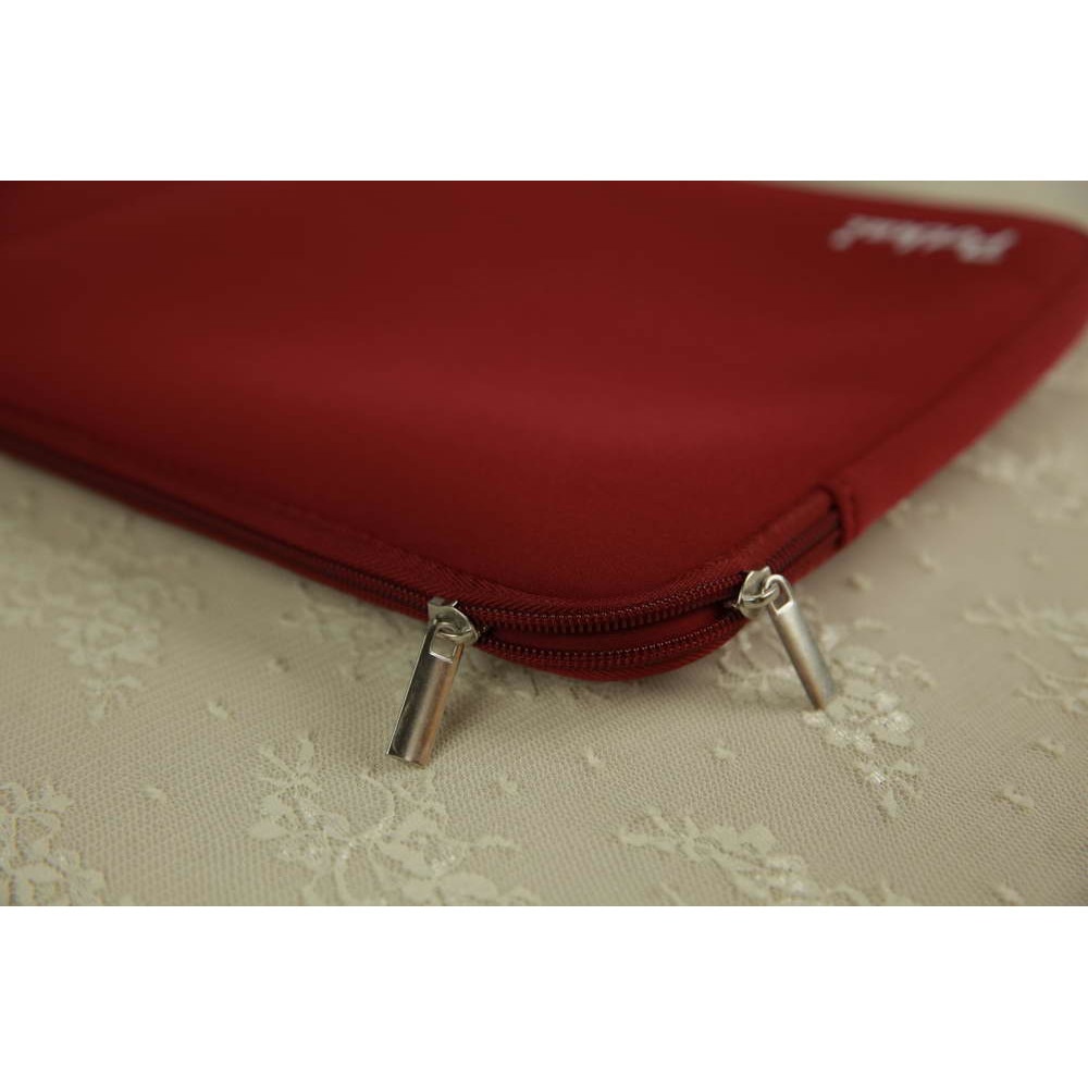 Husa laptop, Pothai, Poliester, Compatibila cu 14-14.1'', Rosu