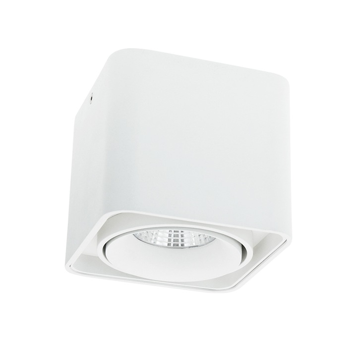 Aplica Led Cub, 15W, 1350LM, 4000K, 100X100X100, Alb, Fucida
