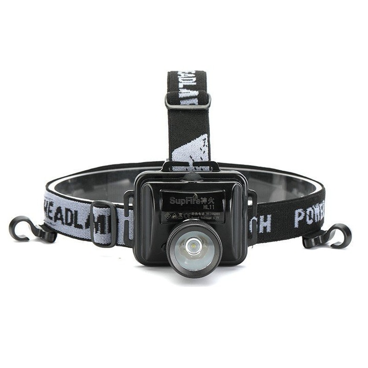 LED челник Supfire HL11 CREE-XPE2, 300lm, USB, Li-ion