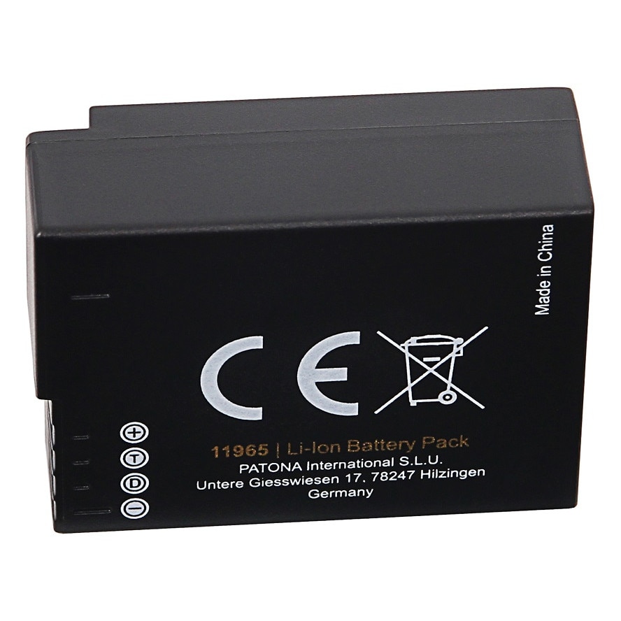 Caricabatteria USB doppio per Lumix DMC-FZ1000, FZ2000