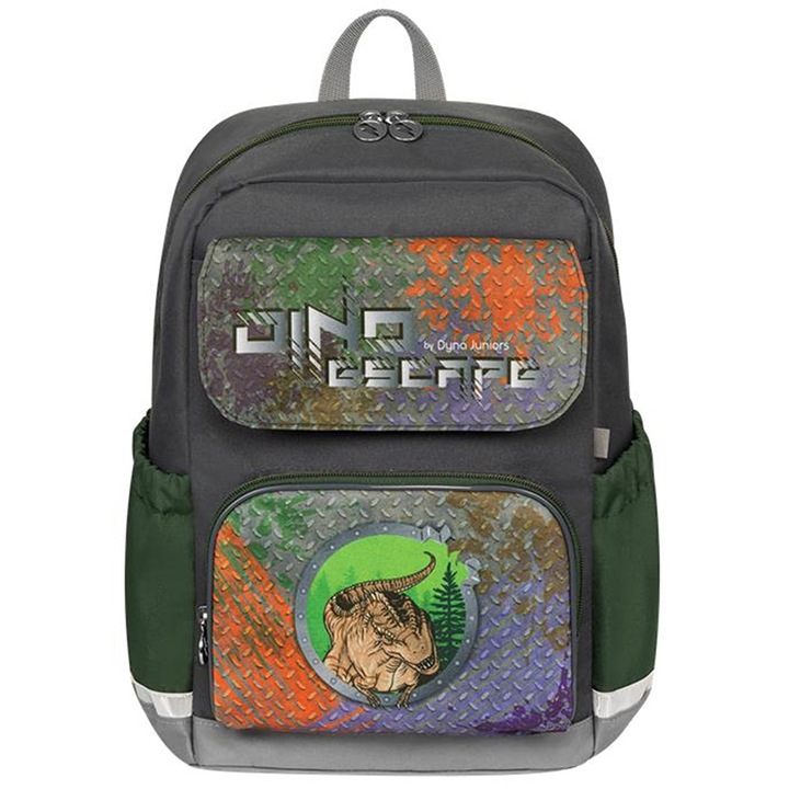 Felszereletlen Dyna Juniors Starter Dino Escape Tiger hátizsák fiúknak