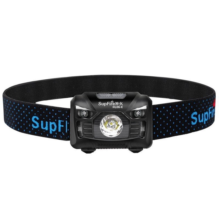 LED челник Supfire HL06-X Jing Rui XD, 160lm, USB, Li-ion