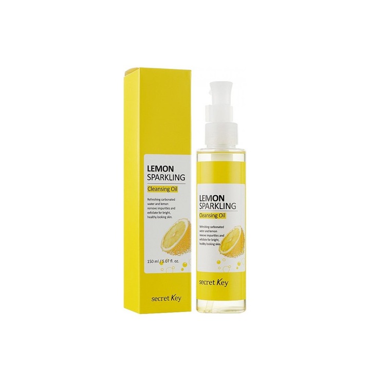 Хидрофилно почистващо масло с лимон Secret Key, Lemon Sparkling Cleansing Oil, 150 ml