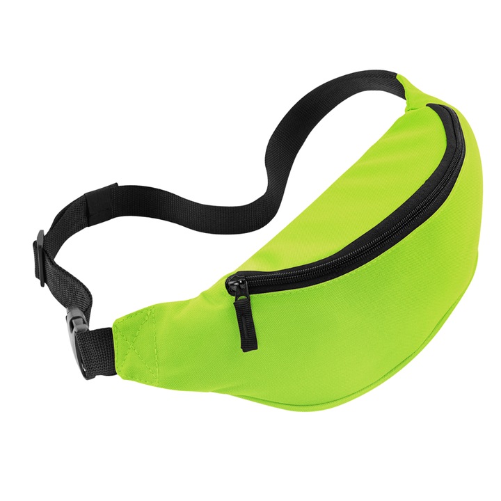 Ronic Party övtáska, 2 zseb, unisex, lime zöld