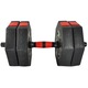 Gantera Kettlebell 2 in 1, EB Fit, 10kg, Negru/Rosu