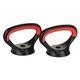 Gantera Kettlebell 2 in 1, EB Fit, 10kg, Negru/Rosu