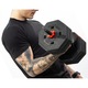 Gantera Kettlebell 2 in 1, EB Fit, 10kg, Negru/Rosu