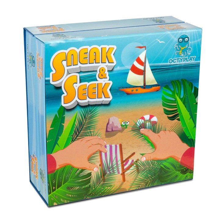 OCTYPLAY Sneak & Seek társasjáték, 5 év felett