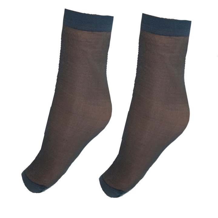 Комплект 2 чифта чорапи за момиче Petra-Elisa 15 DEN CPE15G-170, Сиви