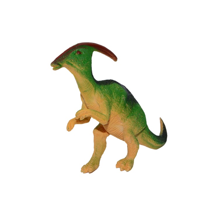 Figurina dinozaur Parasaurolophus 14 cm OEM 074951, Verde