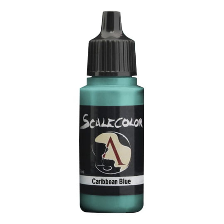 Akril festék, Scale75, Caribbean Blue, 17ml
