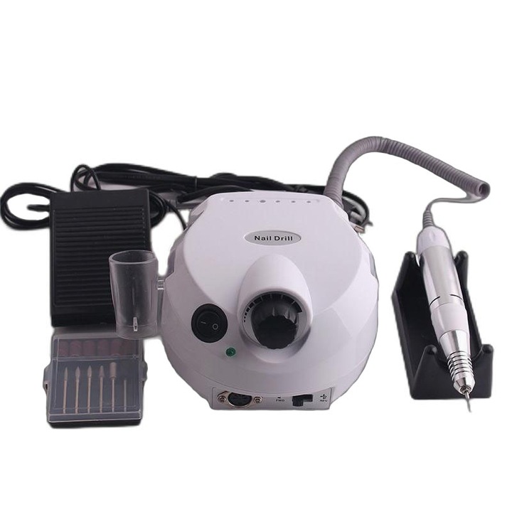 Freza electrica Profesionala, 30000 rpm, 35W, Alb