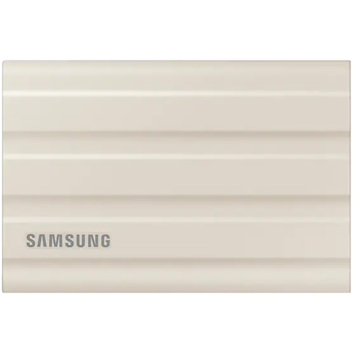 Външен SSD Samsung T7 Shield, 2TB, USB 3.2, Beige