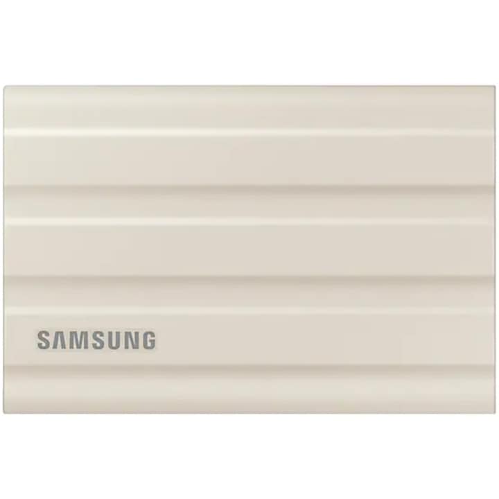 Външен SSD Samsung T7 Shield, 2TB, USB 3.2, Beige