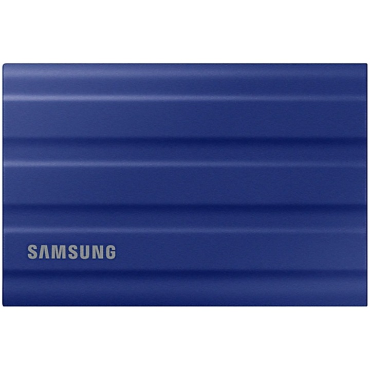 Външен SSD Samsung T7 Shield, 2TB, USB 3.2, Син