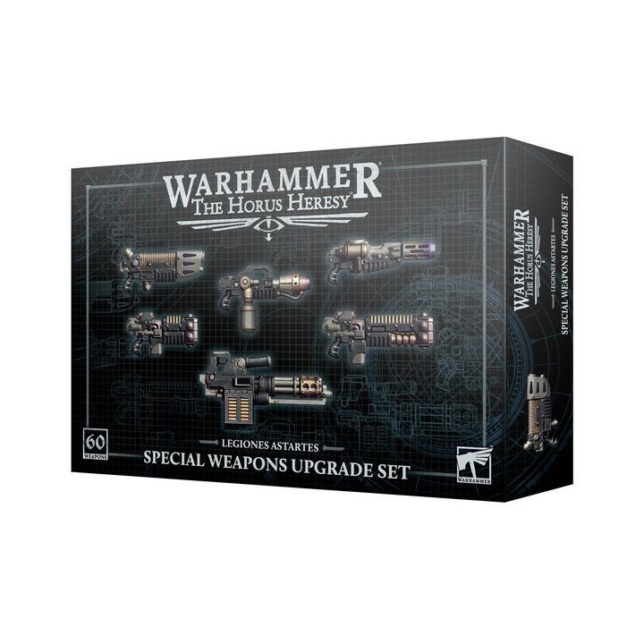 Комплект за надграждане на специални оръжия за играта, Legiones Astartes, Horus Heresy, Games Workshop, сив