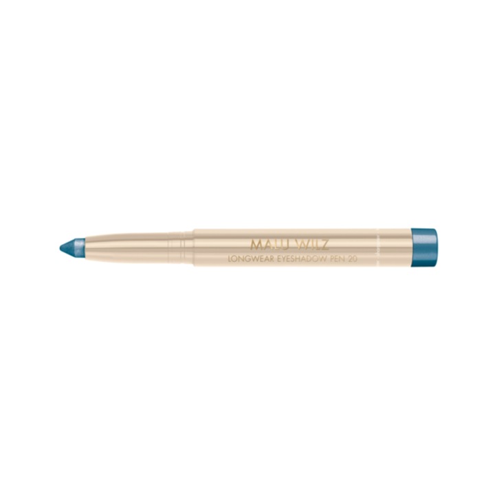 Creion maxim rezistent pentru machiajul ochilor 20 Turquoise Lagoon, MALU WILZ Bronzing Sunset Glow edition, testat oftalmologic, rezistent la apa si transfer, fara parabeni, fara parfum, 1,4 g