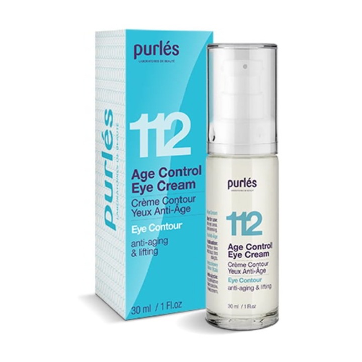 Szemkörnyékápoló krém, Purles, 112, Öregedésgátló, 30 ml