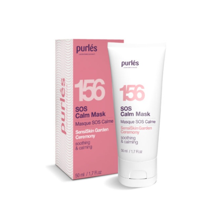 Nyugtató maszk, Purles, 156 SOS, Niacinamide, 50 ml